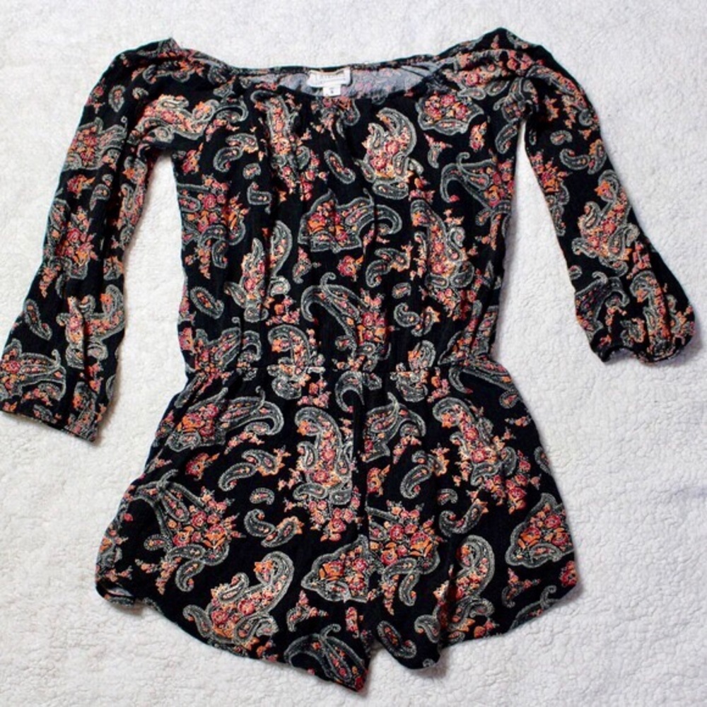 Pacsun Paisley Romper